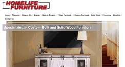 Desktop Screenshot of homelife-furniture.com